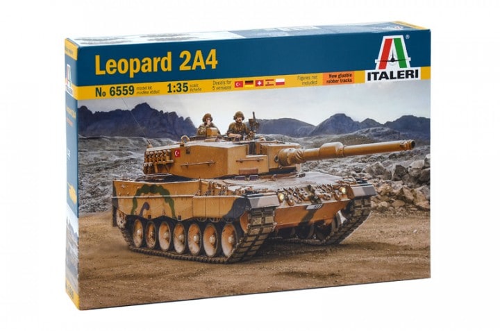 Leopard 2a4 Italeri 6559