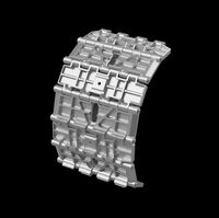 T-34 550mm Stamped "V" Pattern Tracks (1942-43)