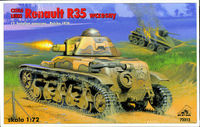 Renault R35 light tank early version. (37mm SA18 (Poland - 1939) + 1 DECO 43EME BCC FRANCE 1940)