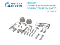 Dodge WC-54 - 3-D Printed Detailing Set (for Zvezda Kits)