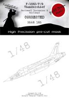 F-105D/F/G  Thunderchief National Insignias and Markings (Corrected) (For Hasegawa/Monogram/Trumpeter Kits) - Image 1