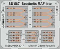 Seatbelts RAF late STEEL - Image 1