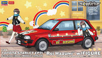 Toyota Starlet EP71 Rei Hazumi With Figure - Si-Limited (3Door) Middle Version