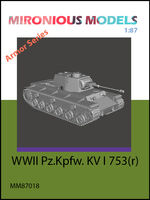 WWII Pz.Kpfw. KV I 753-r