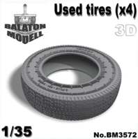 Used tires set No.2 (x4pcs.) - Image 1