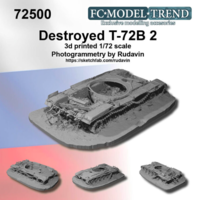 T-72B destroyed