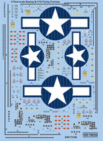 Boeing B-17 F/G General Stencilling Decal Sheet