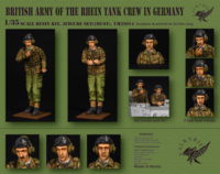 British Army of the Rhein Tank Crew in Germany