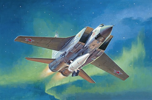 MiG-31BM w/KH-47M2 Trumpeter 01697