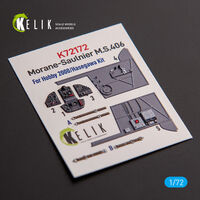 Morane-Saulnier M.S.406 - Interior 3D Decals For Hobby 2000/Hasegawa Kit - Image 1