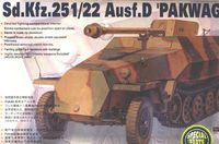 German Sd Kfz 251/22 7.5cm Pakwagen