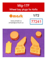 MiG-17 F - Wheel Bay Plugs (for Airfix) - Image 1