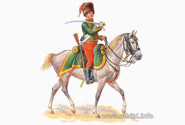 French Hussar, Napoleonic Wars era Master Box 3208 French Hussar, Napoleonic Wars era Master Box 3208