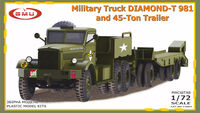 Diamond-T 981 and 45-Ton Trailer - Image 1