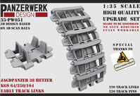 Jagdpanzer 38 Hetzer KGS 64/350/104 Early Track Links - Image 1
