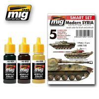 A.MIG 7103 Modern SYRIA camouflage colors - acrylic color for brush and airbrush Set