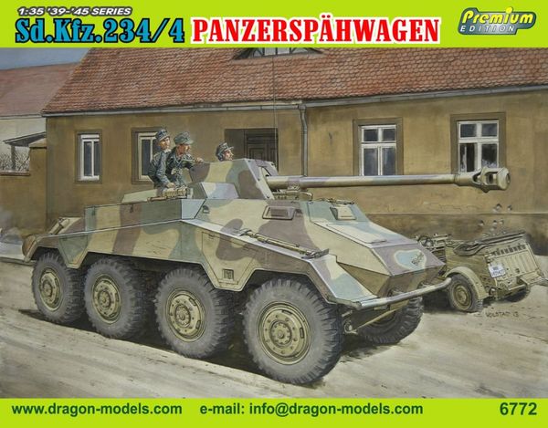 Sd.Kfz.234/4 Panzerspähwagen (Premium Edition) Dragon 6772