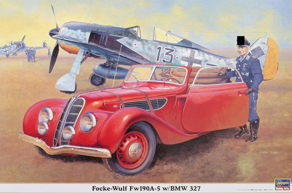 Focke-Wulf Fw 190 A-5 w/BMW 327 Hasegawa 09755
