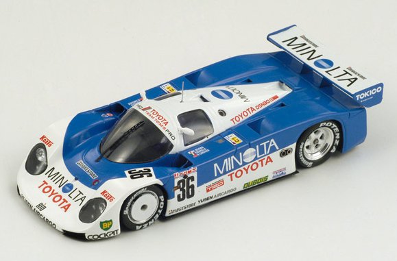 Toyota 89 C-V No.36, Le Mans 1989 Hitoshi Ogawa - Paolo Toyota 89 C-V No.36, Le Mans 1989 Hitoshi Ogawa - Paolo