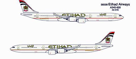 Airbus A340-600 Etihad Airways - Image 1