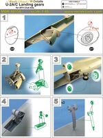 Lockheed U-2 A/C - landing gears (designed to be used with AFV Club kits) - Image 1