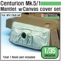 Centurion Mk.5/1 Mantlet w/canvas cover set (for AFV Club 1/35)