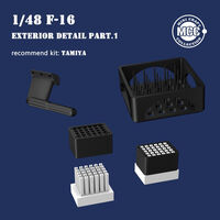 Lockheed Martin F-16 C/CJ Fighting Falcon - 3D-Printed Exterior Detail Part 1 (for Tamiya kits)