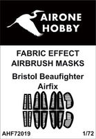 Bristol Beaufighter - fabric effect airbrush masks (for Airfix kits)