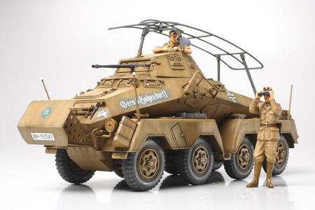German Sd.Kfz.232 Africa Corps - 8 Wheeled Heavy Armored Car