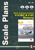 Scale Plans - North American Aviation P-51B/C And F-6C Mustang