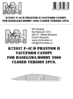 F-4C/ D Phantom II vacuform canopy - Image 1