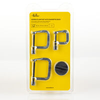 Screw Clamp Set (3 pieces) with Magnetic Base