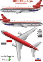 MDD DC-10-30 Northwest Airlines