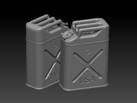 German WWII Jerrycans & Oil Drums Bronco FB4020