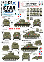 French M4A2 Sherman. French fighting vehicles in Africa # 4. 6eme RCA, 12eme RCA.