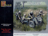 WWII German IG-18 Gun and Two Crews (SS and Wehrmacht Crews Included) - Image 1