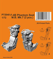 F-4B Phantom Seat M.B. Mk.7 (2pcs)