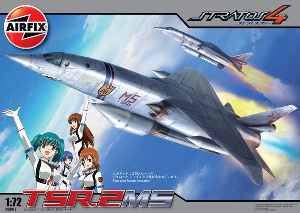 Stratos 4 TSR.2MS Airfix 08012