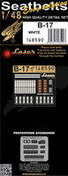 Boeing B-17- Seatbelts(White) (for Hong Kong Models, Monogram and Revell kits) - Image 1