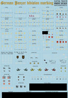 German Panzer division marking