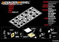 Modern AFV Road Wheels Stenciling templates ver 2