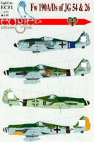 EC-1; 3 Fw 190 D-9s, 1 A-8