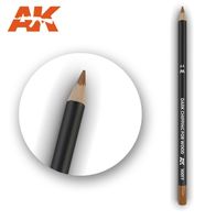 Watercolor Pencil Dark Chipping For Wood