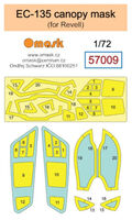 Eurocopter EC-135 Canopy Masks (for Revell kits)