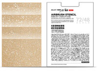 Airbrush stencil ambush camouflage (including 4 sheets)