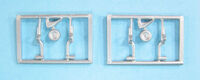 North American T-6 G Harvard/Texan - Landing Gear - Set for 2 planes (designed to be used with Heller and Revell kits) - Image 1