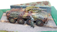 Conversion kit Sd. Kfz 234/3 gun carriage for Italeri /Tamiya Model 6601