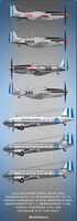 Quetzales Vie Jos Guerreros - Guatemala Air Force 1921-1945 (10 schemes)