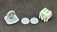 Jeep Willys - Zestaw K (4 normalne i 1 zapasowe / do modeli Airfix)