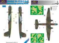 Heinkel He 177A-3 Greif Camouflage Painting Mask - Image 1